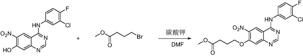 Quinazoline derivatives containing hydroxamic acid side chain as well as preparation and application thereof