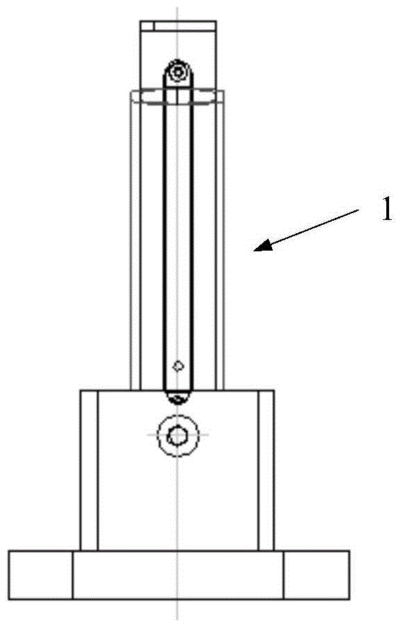 A butt welding positioning fixture and its application method