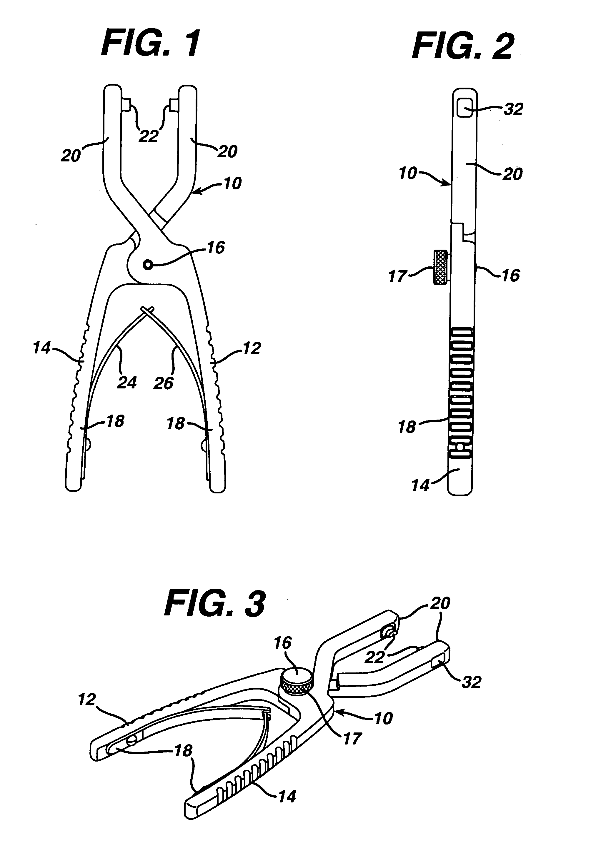 Device and method for separation of modular orthopaedic elements