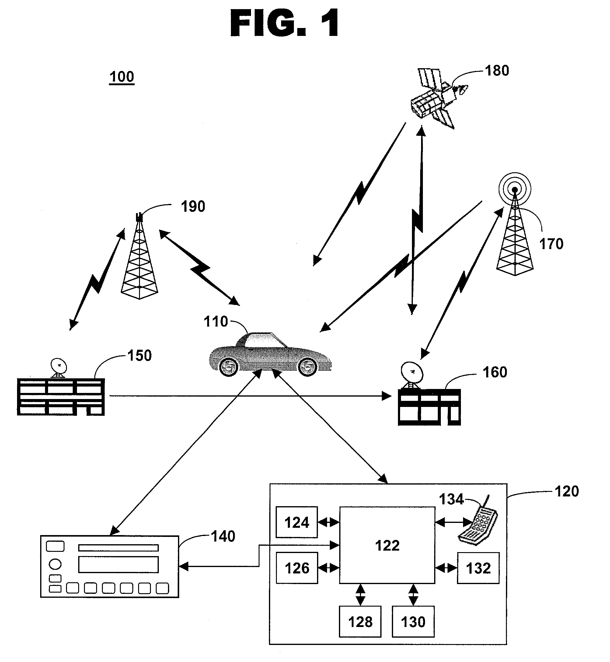 Method of communicating with a quiescent vehicle