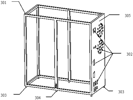 Computer host case easy to disassemble and capable of dissipate heat conveniently