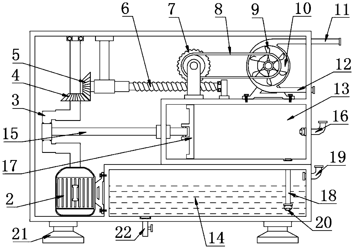 Ventilation equipment for preparing chlorine gas in chemical laboratory