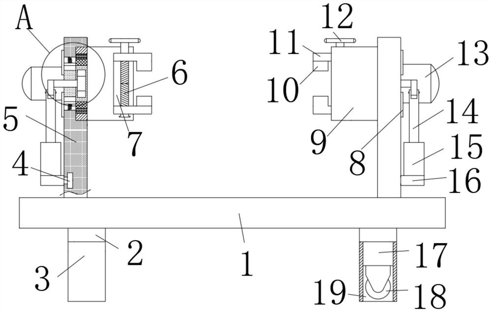 Assembly table with auxiliary mechanism for machining