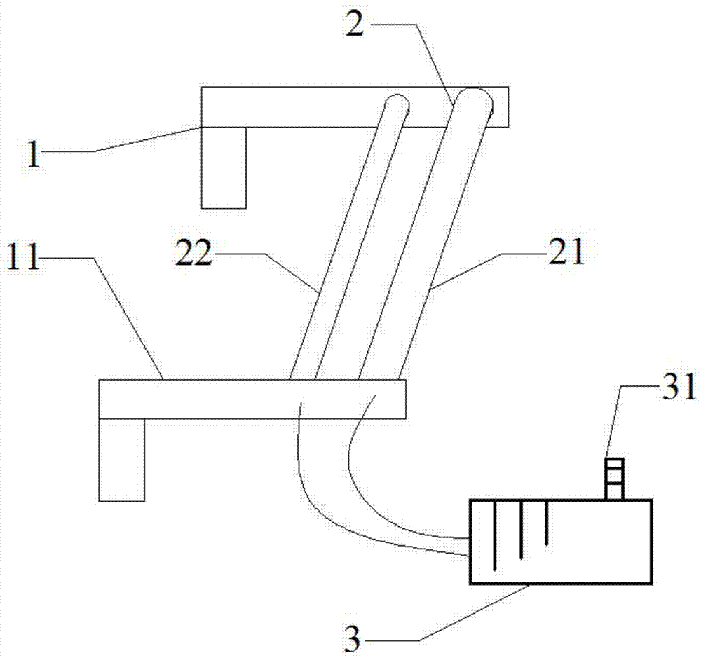 Exposed steel wire detection device of tire forming machine