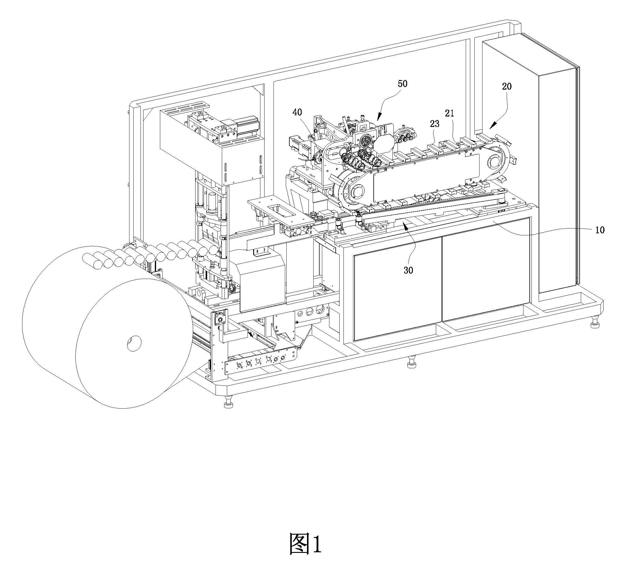 Compression Conveying Mechanism for Bagged Spring Production