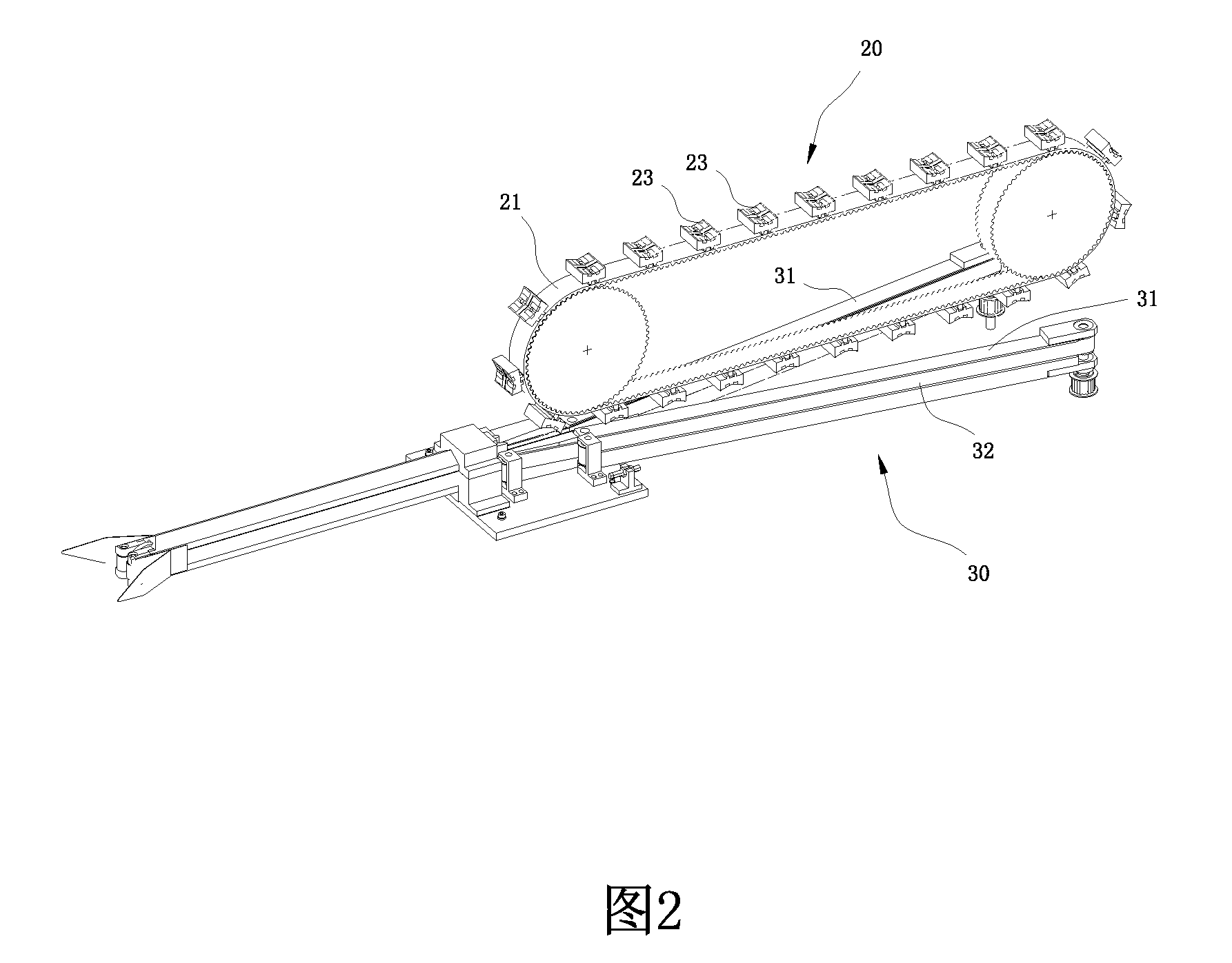 Compression Conveying Mechanism for Bagged Spring Production