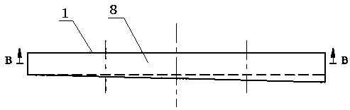 Adjustable damping damping device and vibration reduction method in the milling process of thin-walled parts