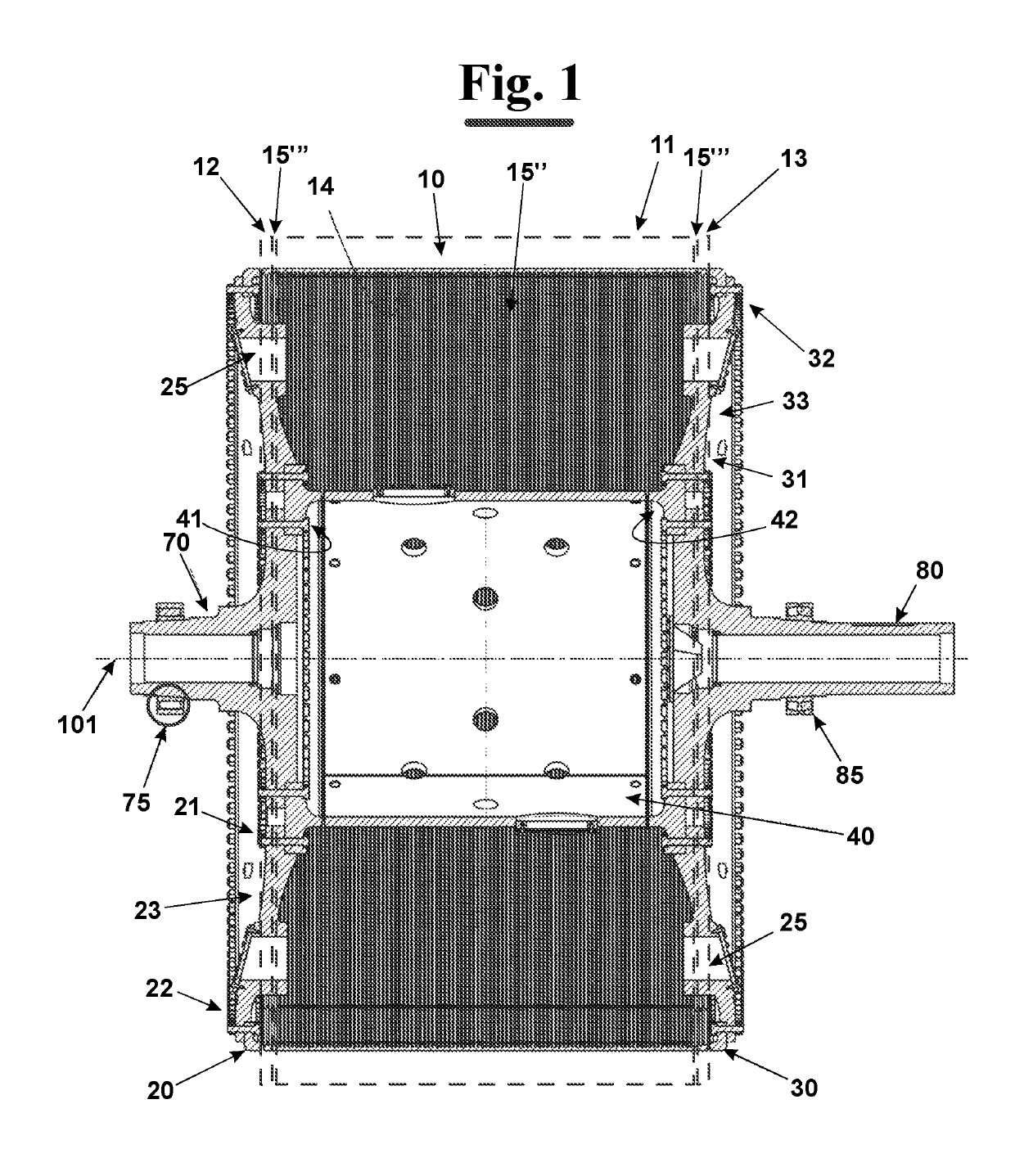 Yankee dryer cylinder with improved internal geometry