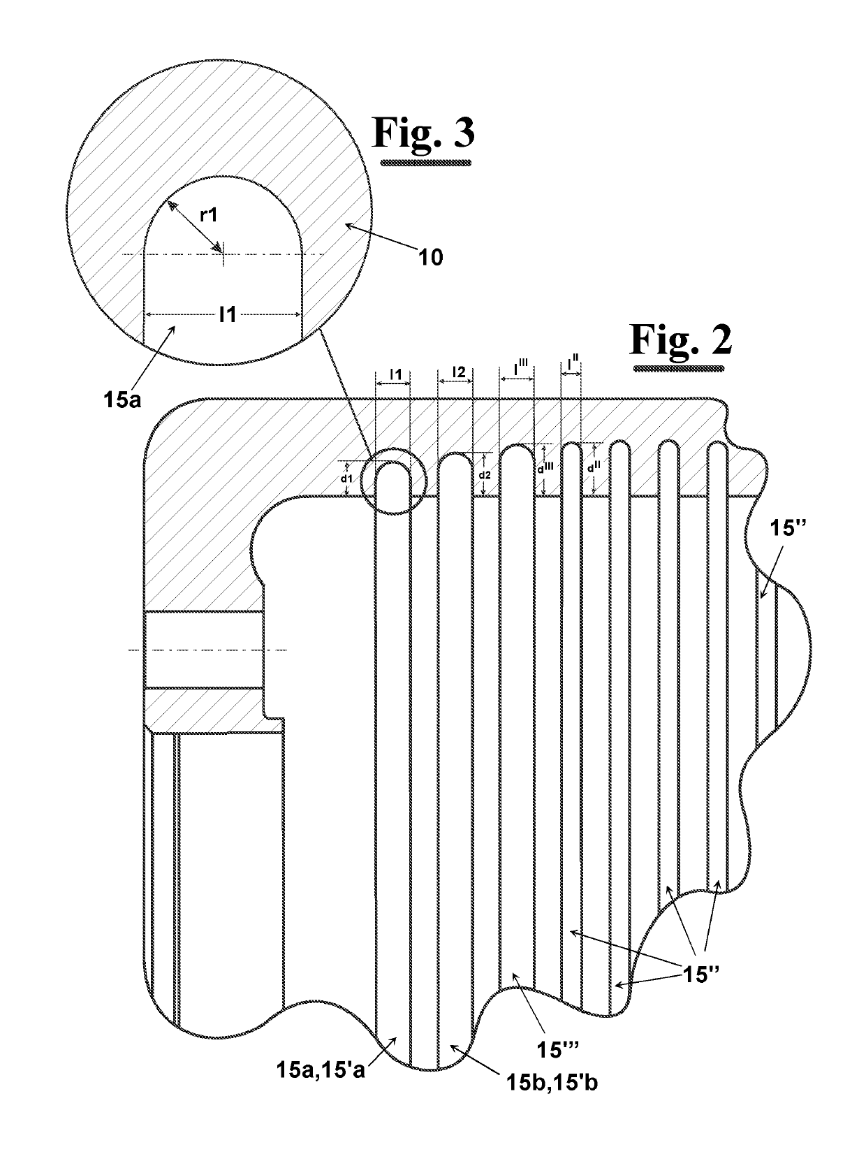 Yankee dryer cylinder with improved internal geometry