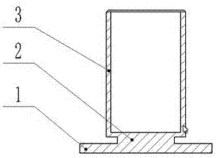 Plasticity clamping-type resin anchoring agent fall-prevention tail fin and spraying and anchoring method