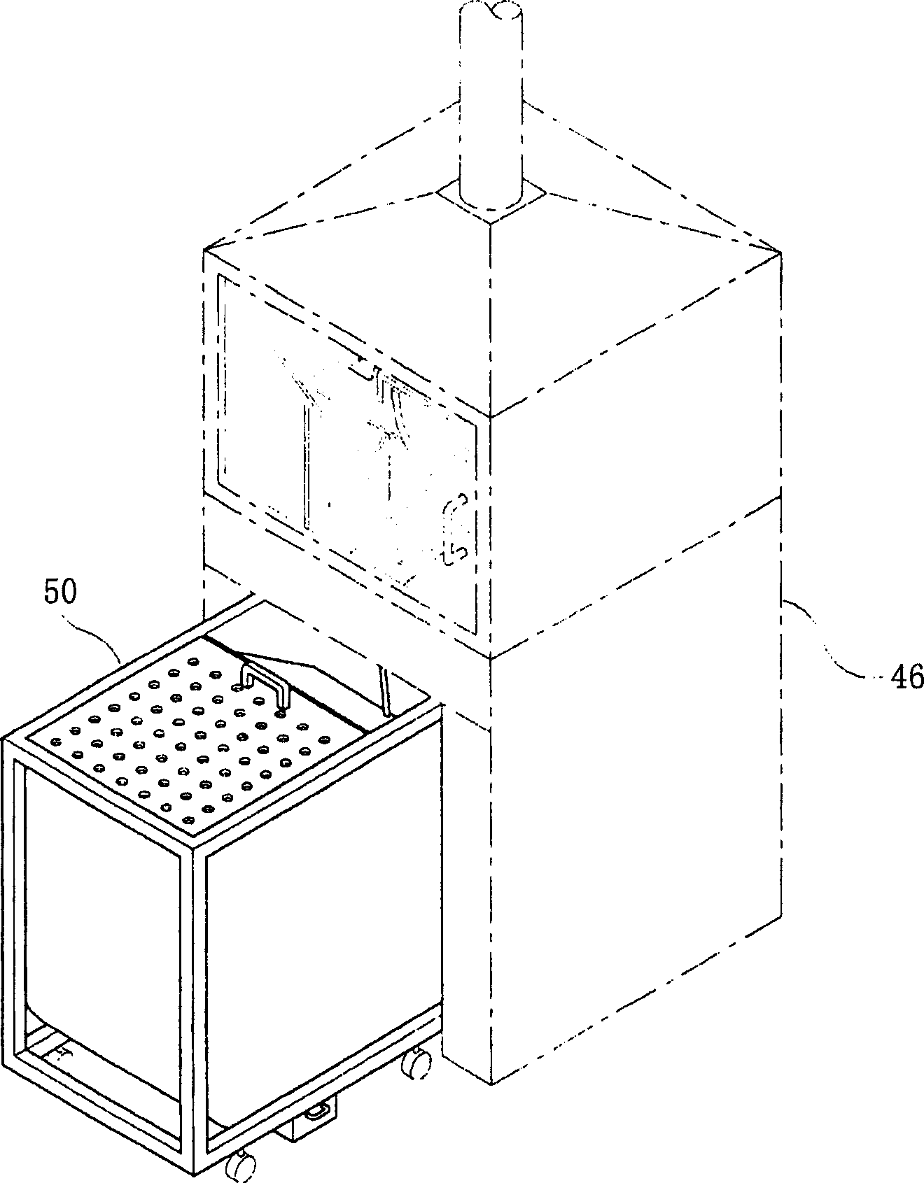 Apparatus for preparing cremated body crystalline grain