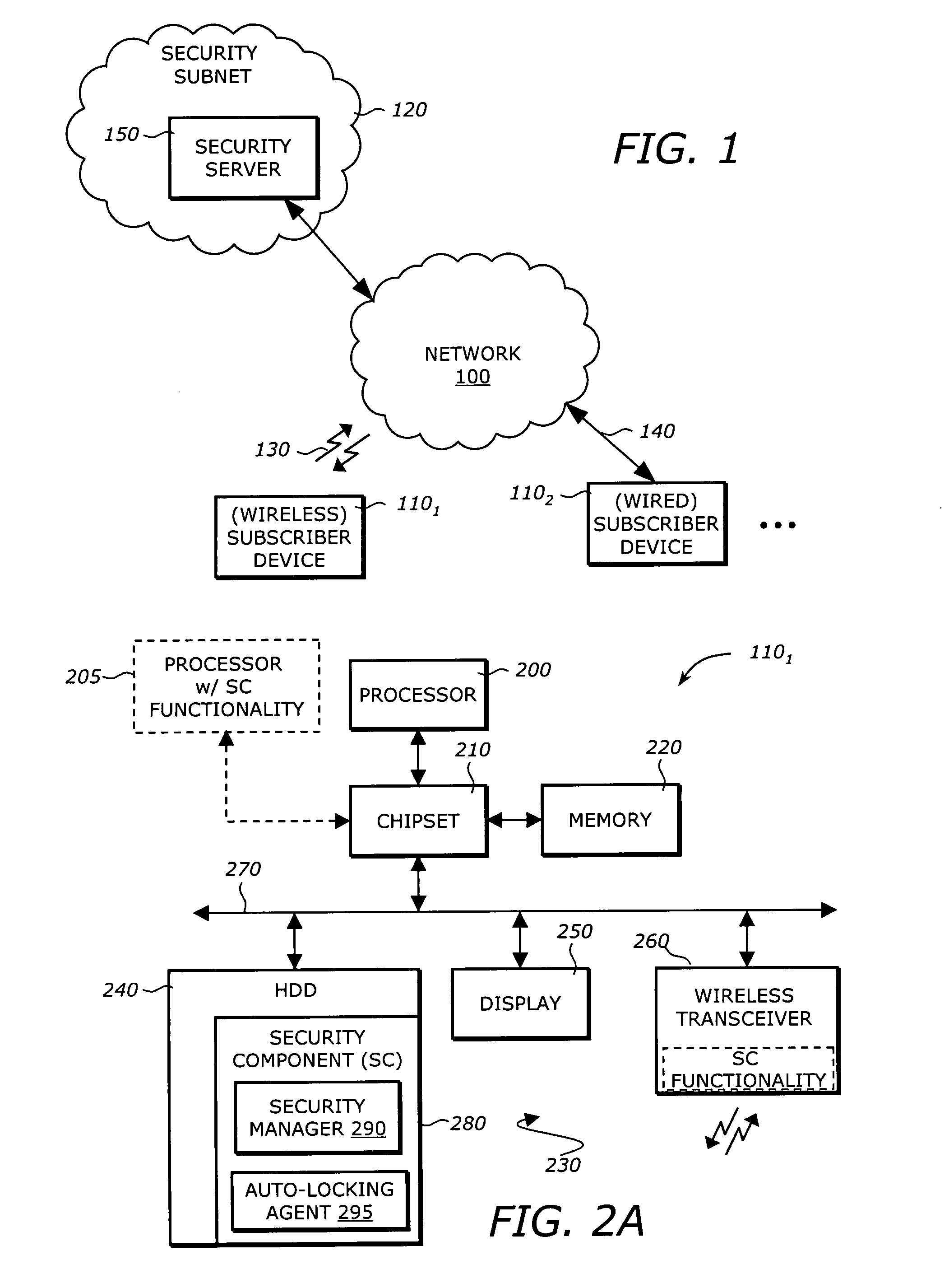 System and method for enhancing security of an electronic device