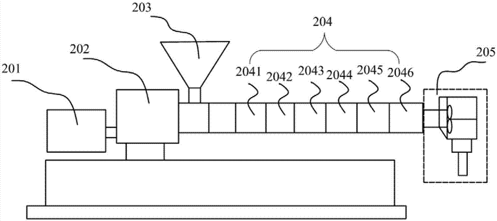 Wood-grain-imitated co-extruded plastic-wood profile and preparation method thereof