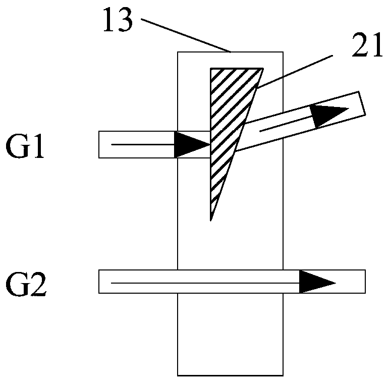Laser wavelength measuring device and method