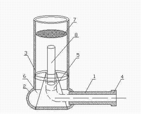 Smoking device capable of reducing public hazard and automatically accumulating ash