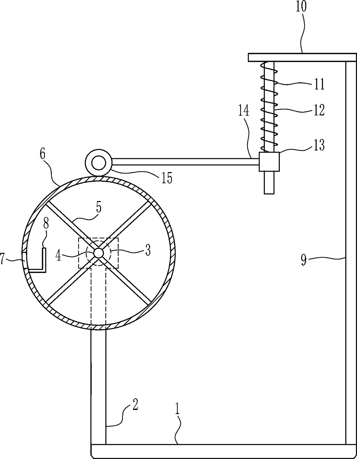 Folded cloth treatment equipment