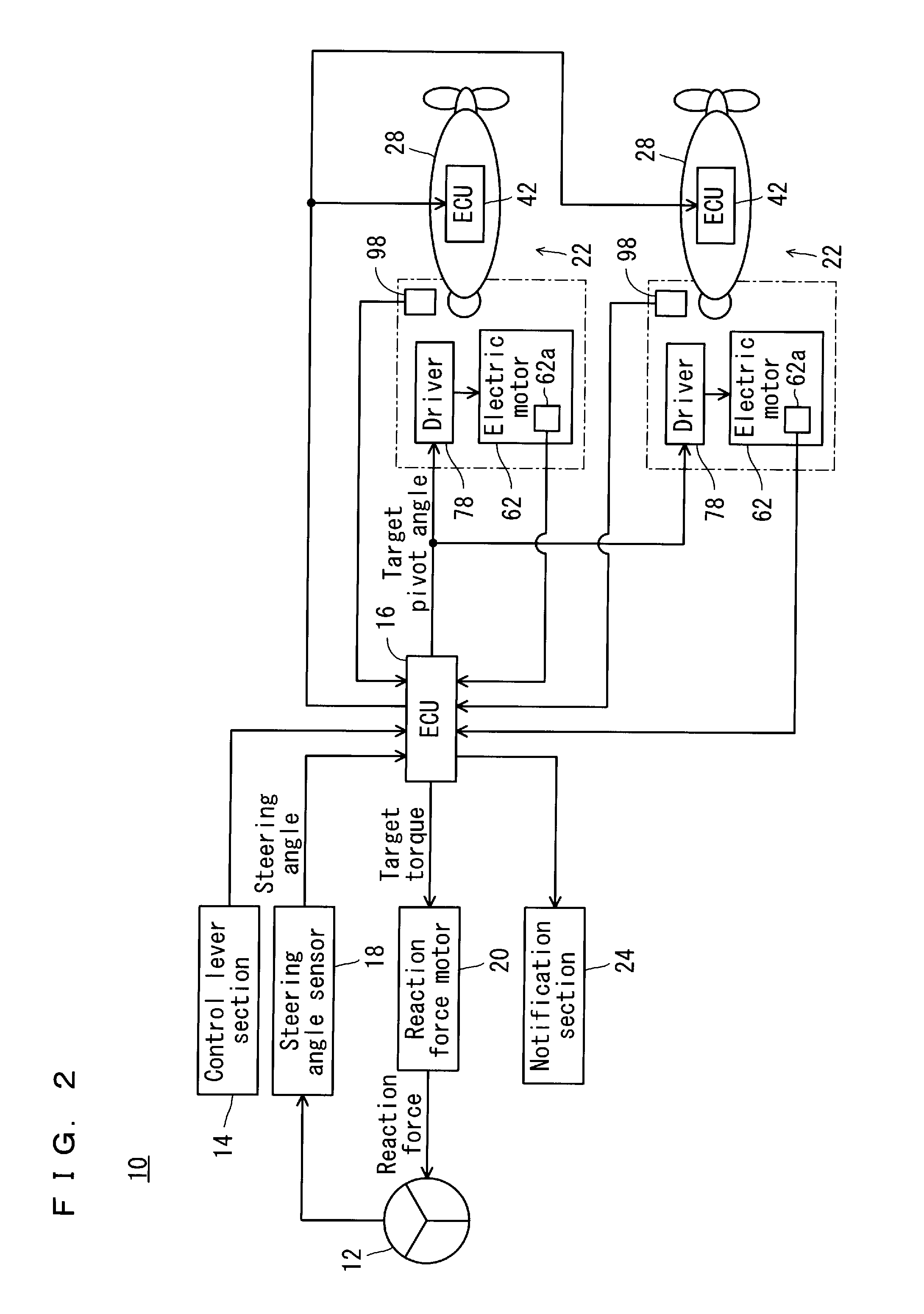 Boat propelling system