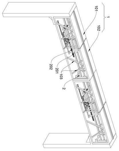 A support system device for pc component laminated board Bailey frame