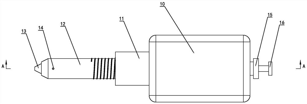 An otolaryngology and rhinology nasal medicine application device