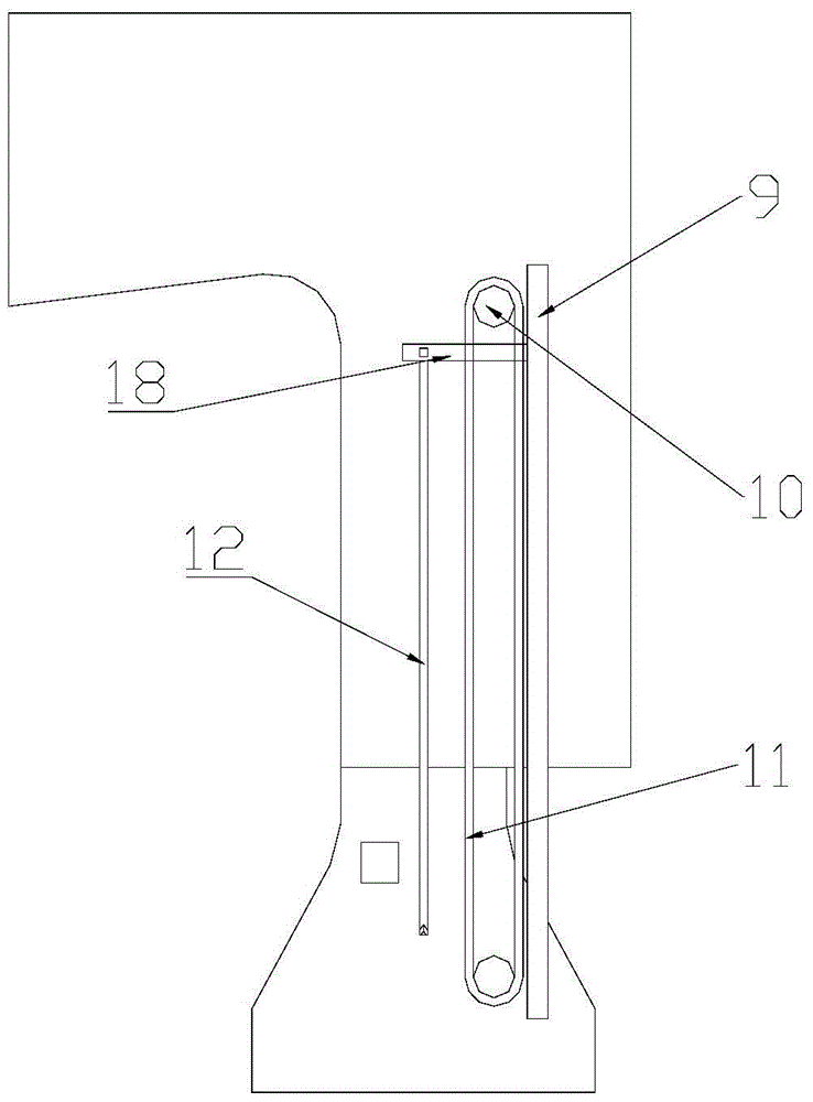 Cigarette receiving device under the cigarette storage