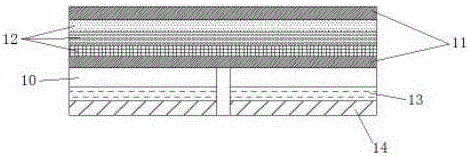 Multi-layer flexible circuit board and preparation method thereof