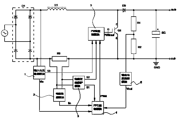 IGBT overcurrent protection apparatus and method of PFC circuit