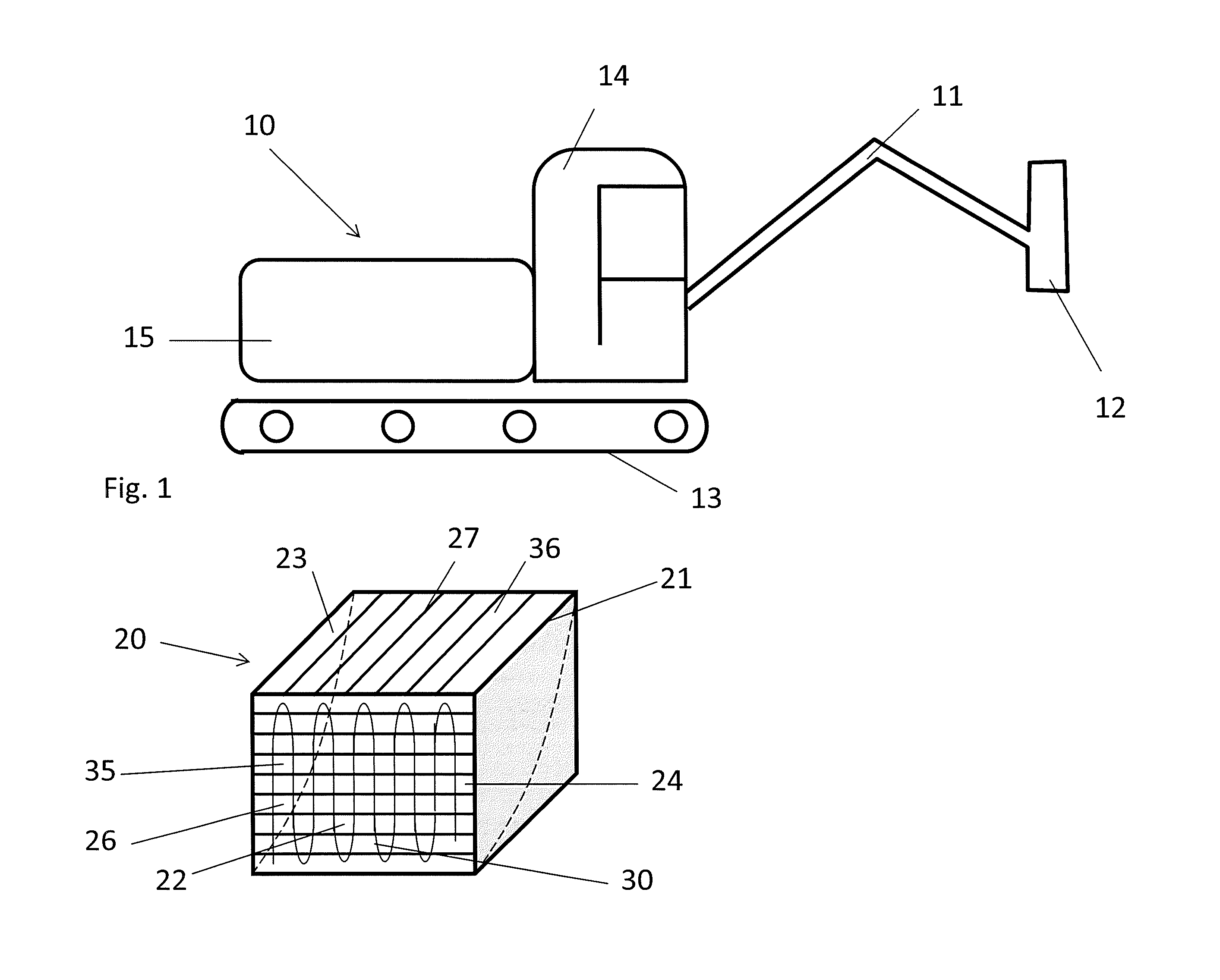 Cooling system for cooling of at least one circulating fluid, and a machine comprising the cooling system