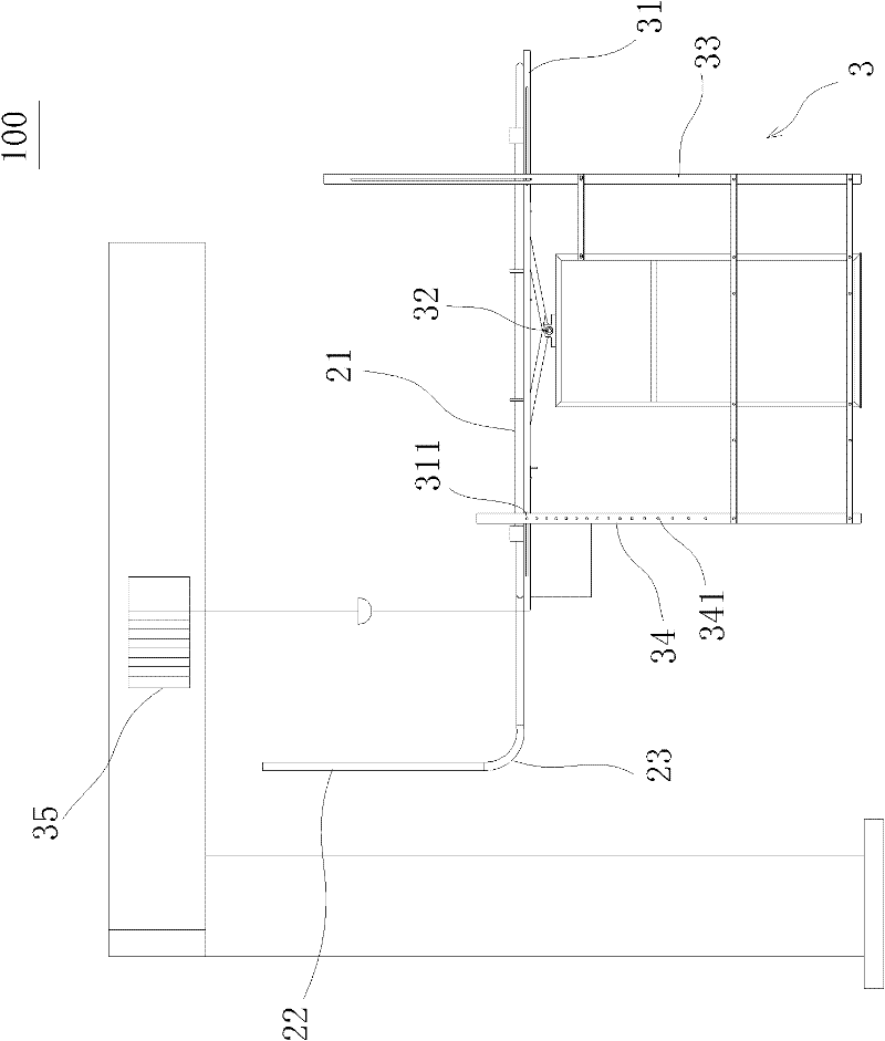 Fluid migration researching device