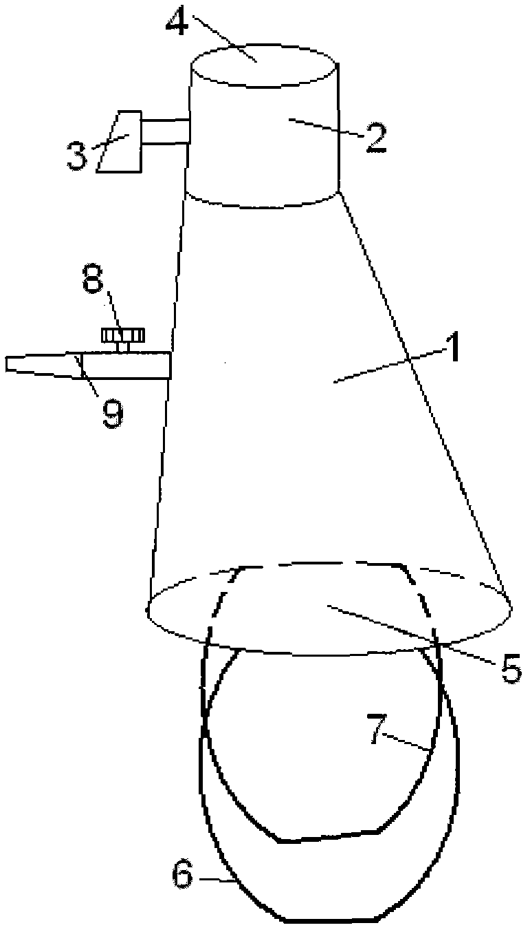 Oxygen inhalation device for relieving shortness of breath of child with congenital heart disease