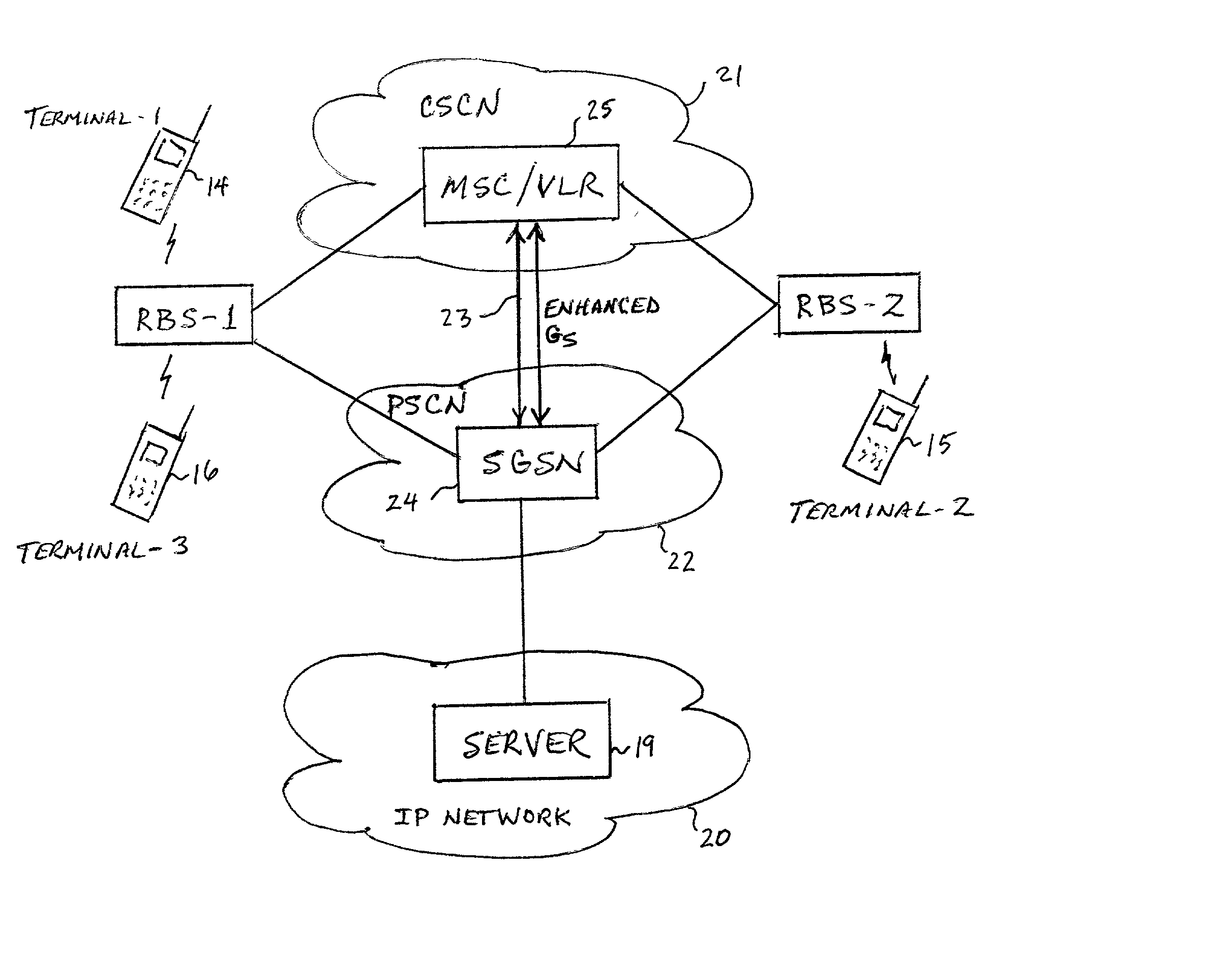 System and method in a wireless telecommunication network for placing a voice call on hold and conducting a data session