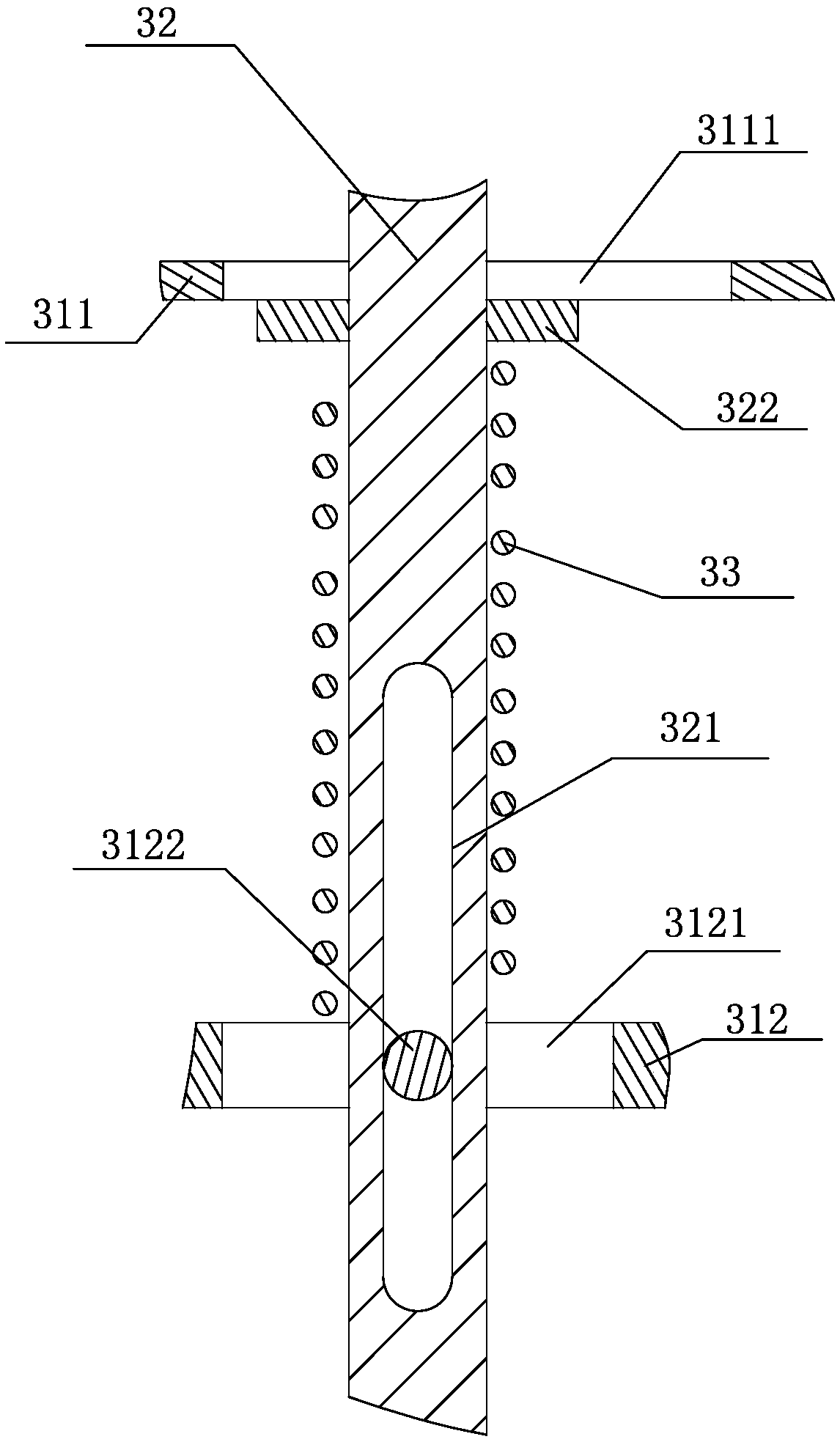 Isolated switch device based on automatic opening and closing function