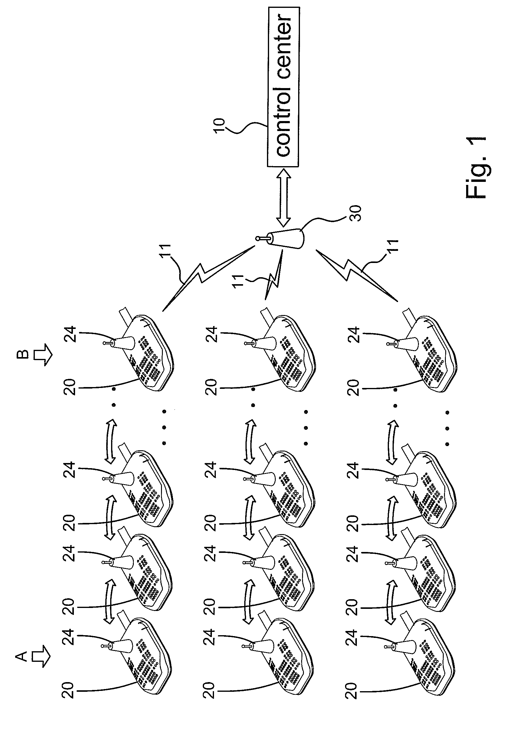 Wireless Remote Control System and Methods for Monitoring and Controlling Illuminating Devices