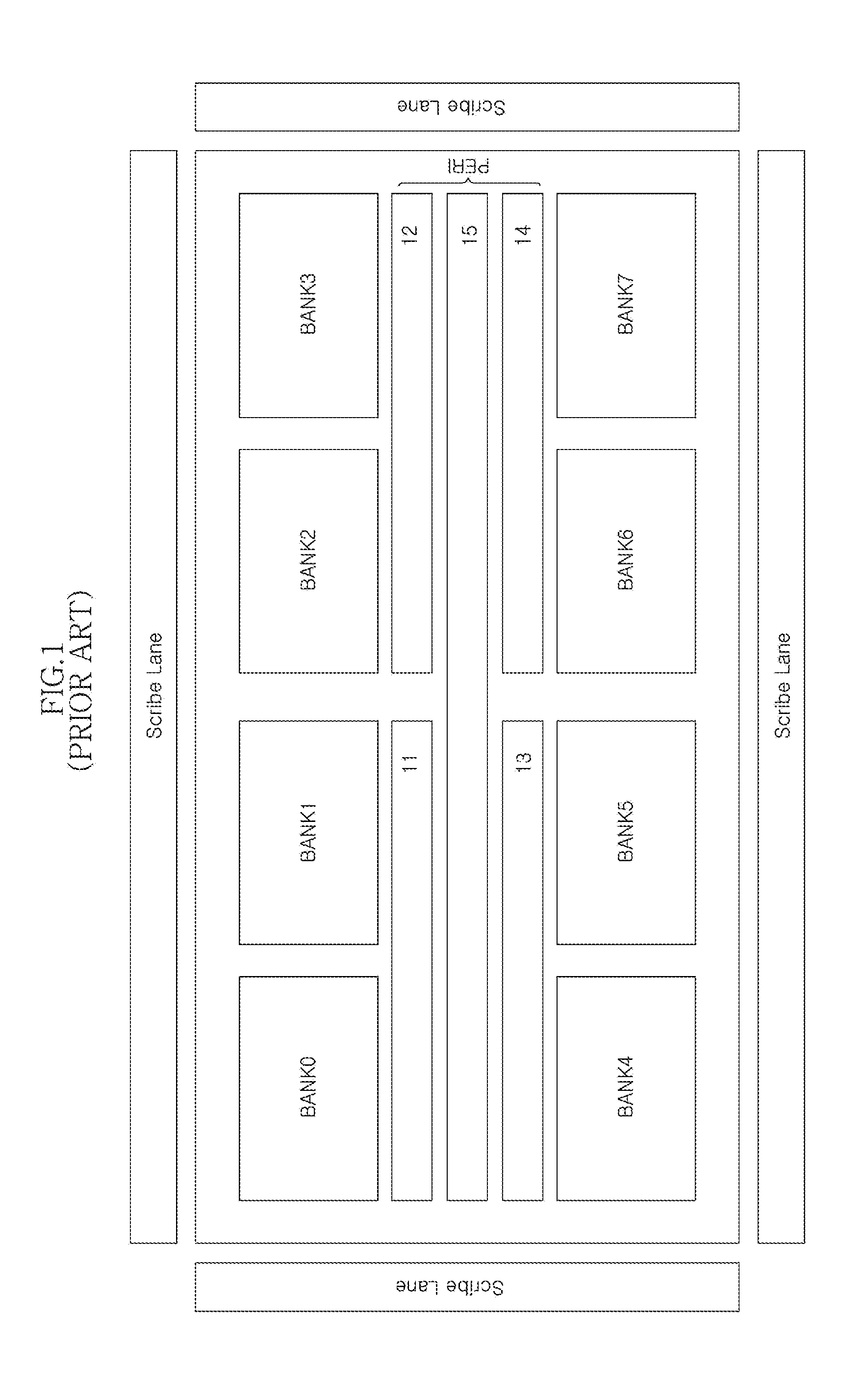 Semiconductor apparatus and probe test method thereof