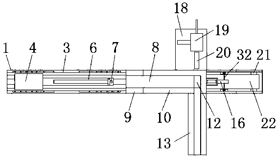 MOS tube supplying mechanism for power amplification component