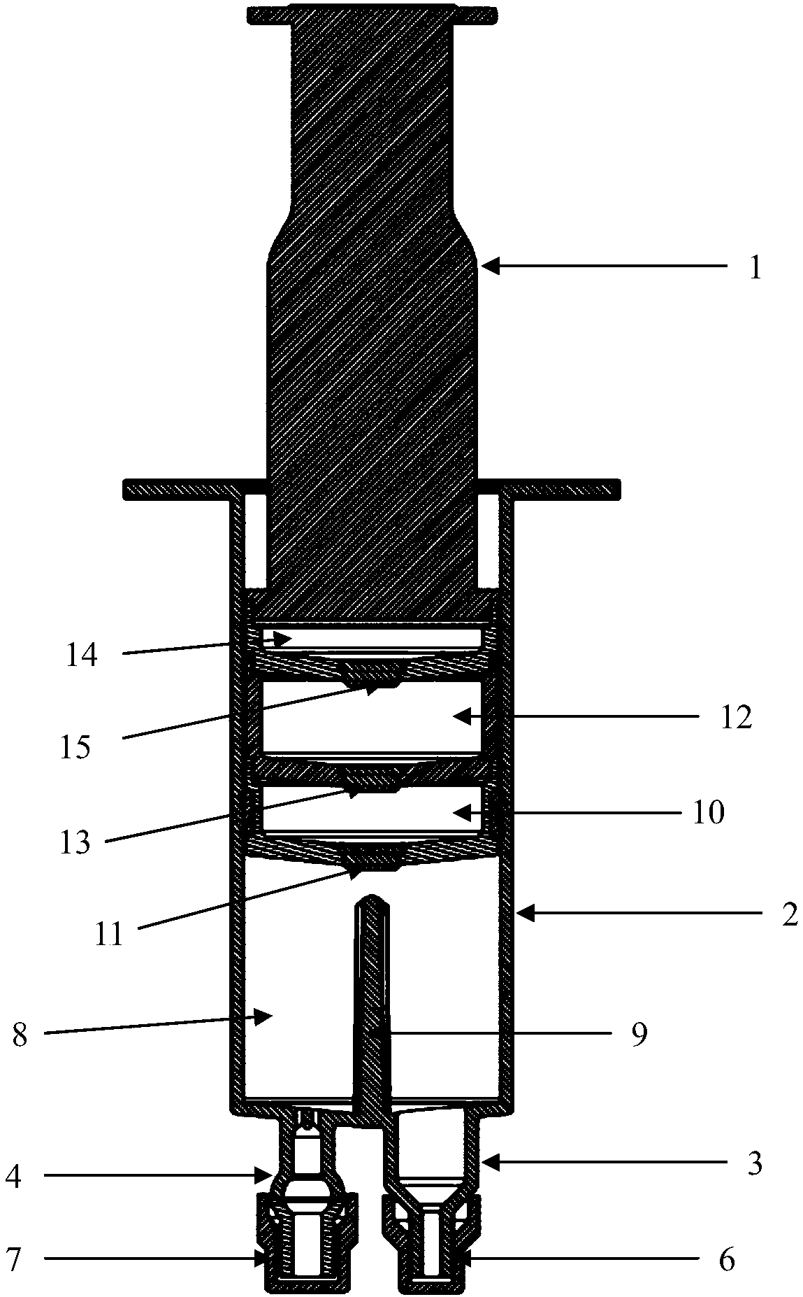 Quick nucleic acid extracting device