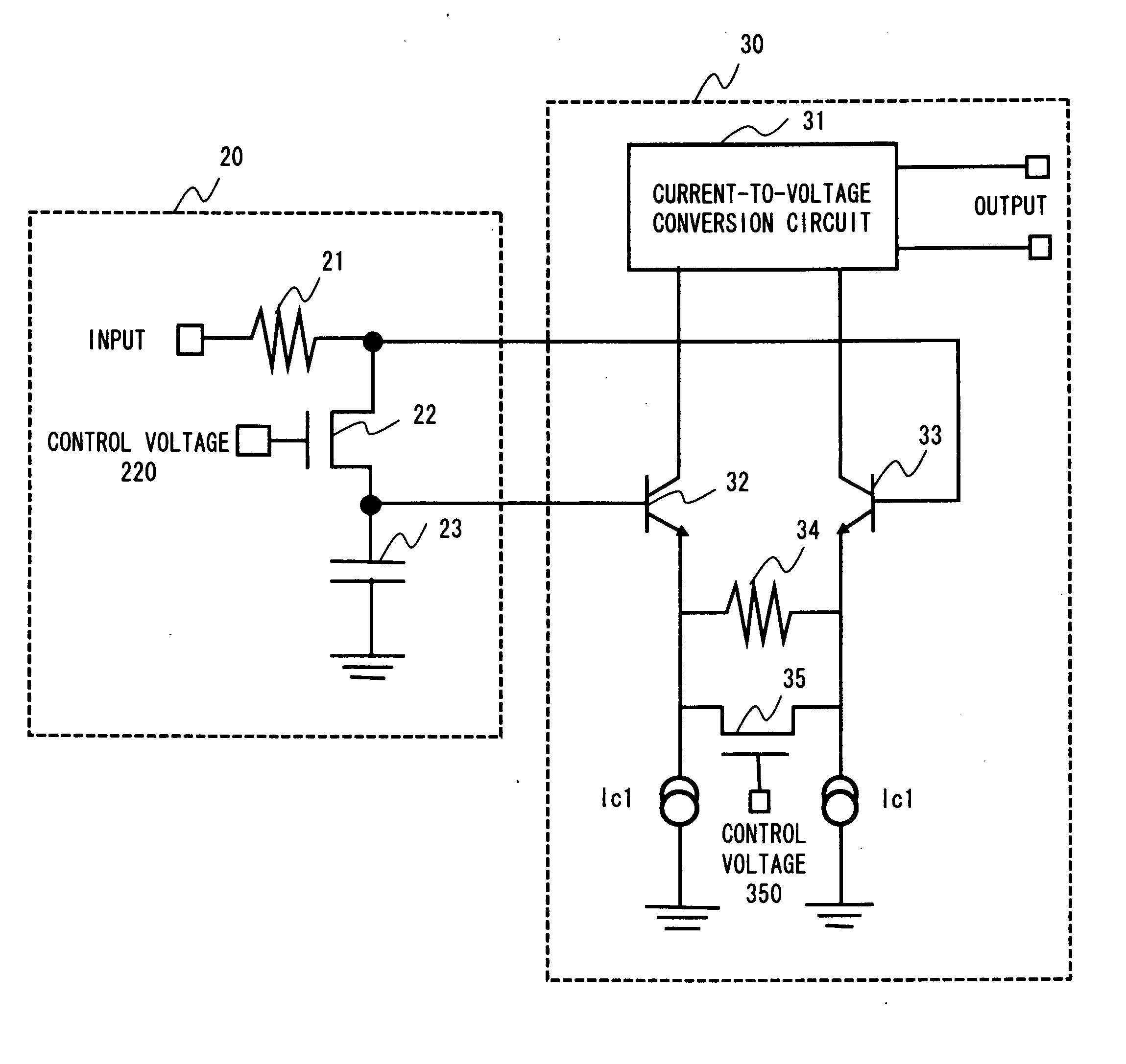 Variable gain amplification device