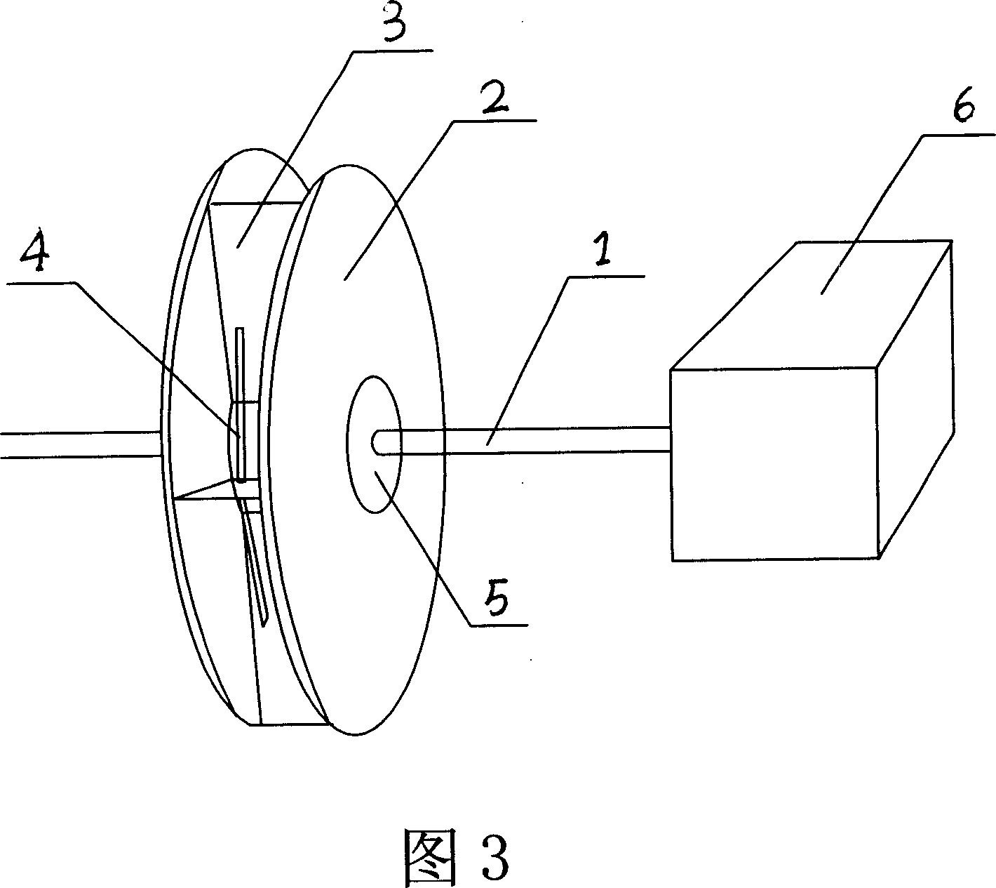 Secondary utilization process and device for water power residual energy
