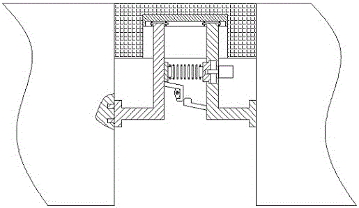 Cover component for covering bridge expansion joint