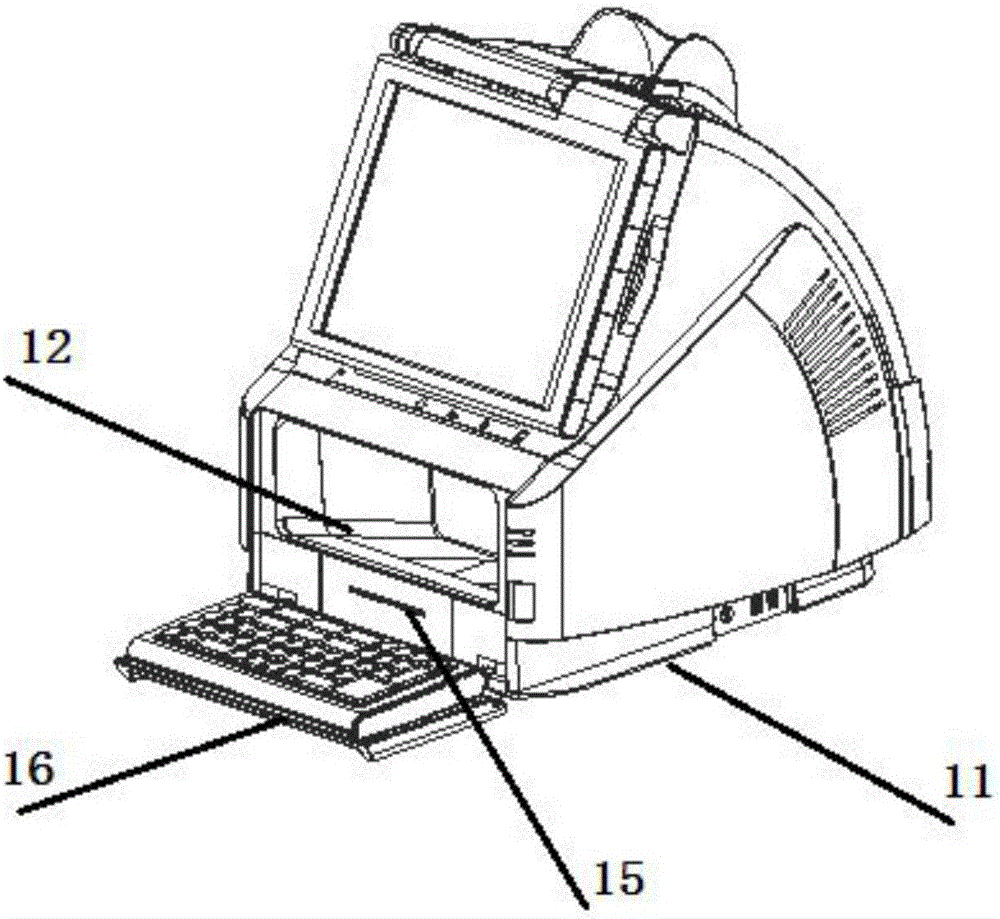 Camera reading type lottery terminal