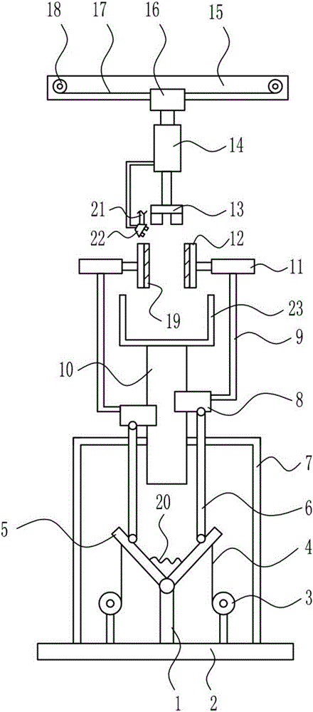 Grinding device for carving knife for root carving