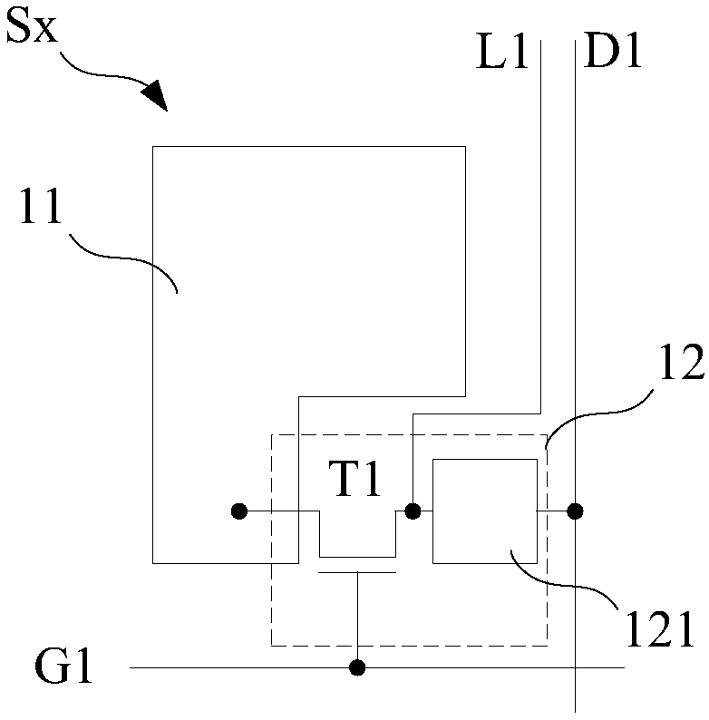 Array substrate, display device and temperature detection method and device