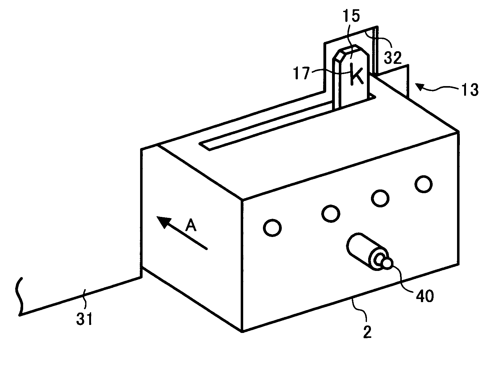 Apparatus and device unit for use in the apparatus