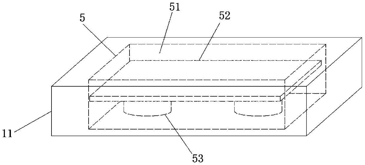 Cold press guiding device for wooden door production