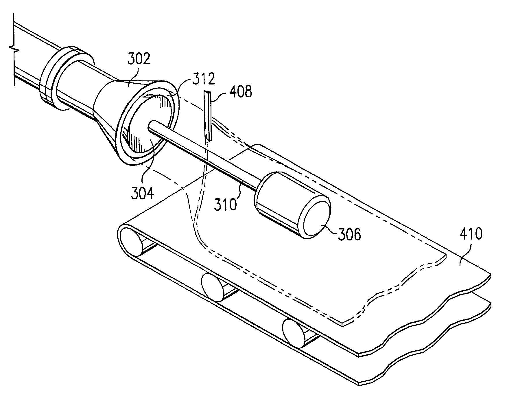 Rotating circular die