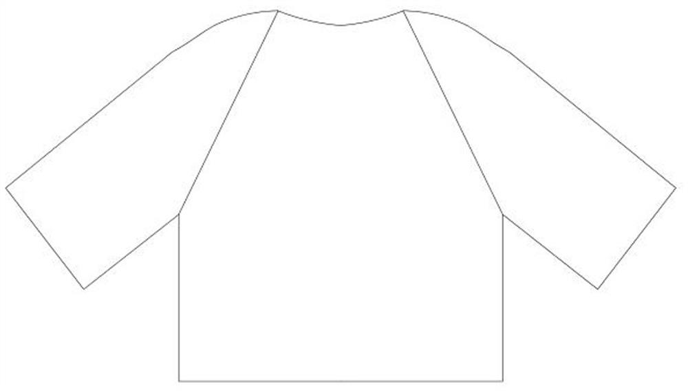 The knitting structure and knitting method of the shoulder version of the improved full-molded raglan sleeve