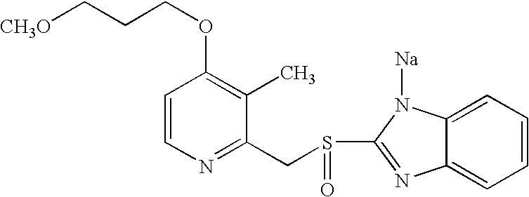 Crystalline form of rabeprazole sodium