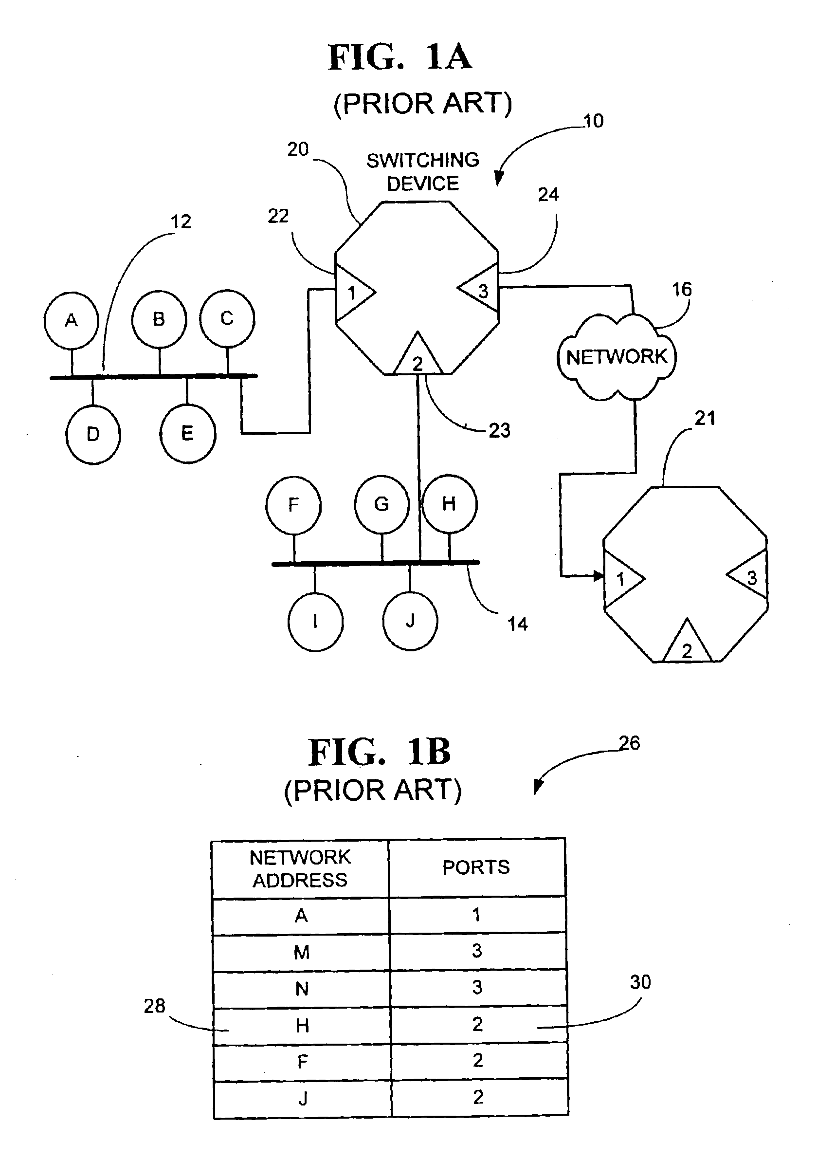 Network switching device with pipelined search engines