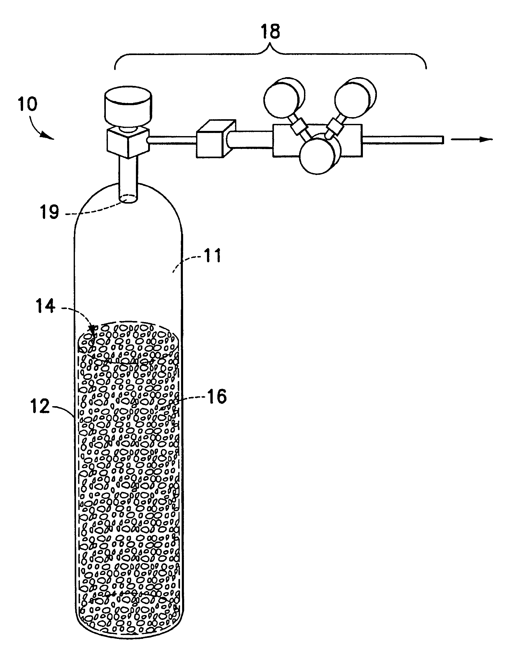 Adsorbents for low vapor pressure fluid storage and delivery