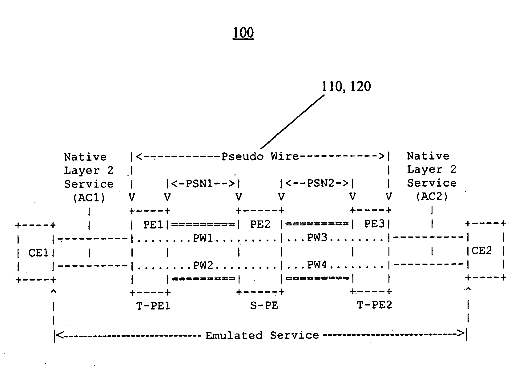 Method and system for verifying connectivity of multi-segment pseudo-wires by tracing