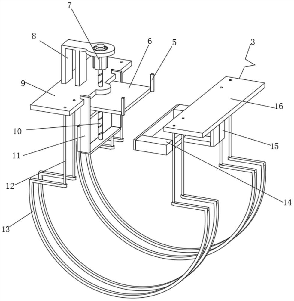 Energy-saving continuous casting drawing straightener